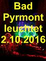 A Bad Pyrmont leuchtet _